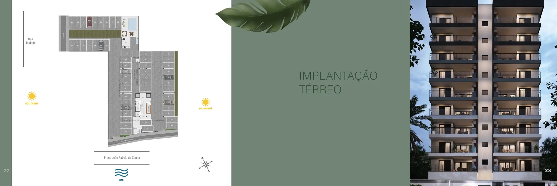 Foto 9 de Apartamento com 2 quartos à venda, 76m2 em Sumaré, Caraguatatuba - SP