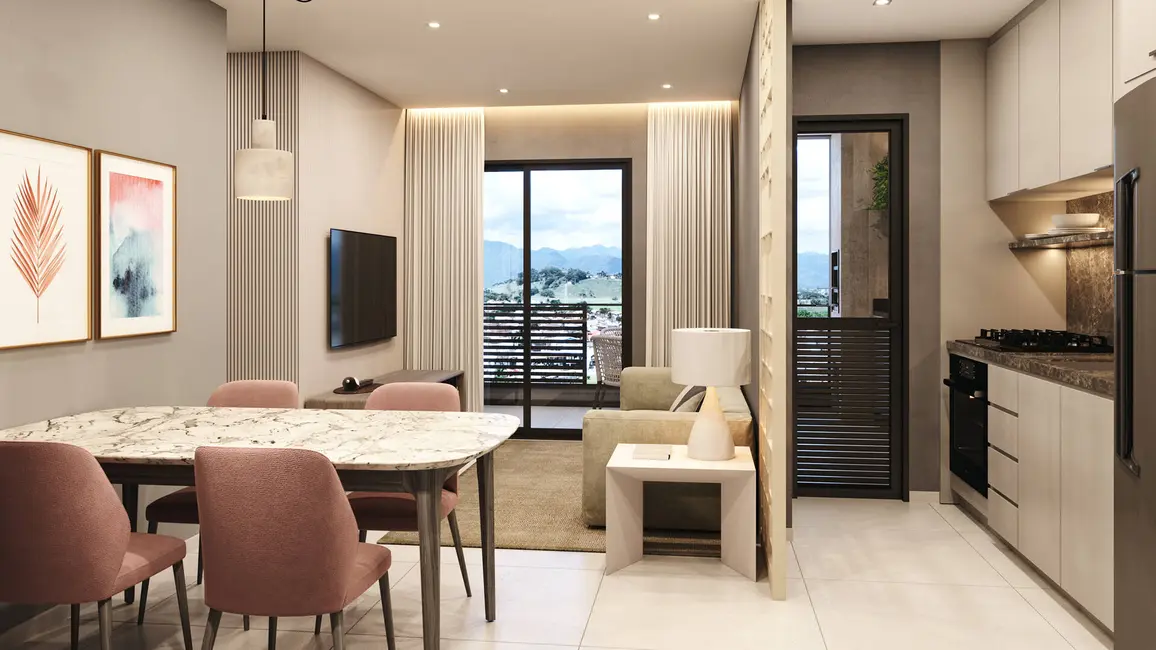 Foto 7 de Apartamento com 2 quartos à venda, 65m2 em Sumaré, Caraguatatuba - SP