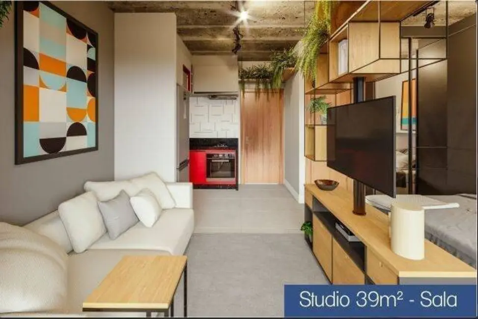 Foto 2 de Apartamento com 1 quarto à venda, 38m2 em Jardim Britânia, Caraguatatuba - SP