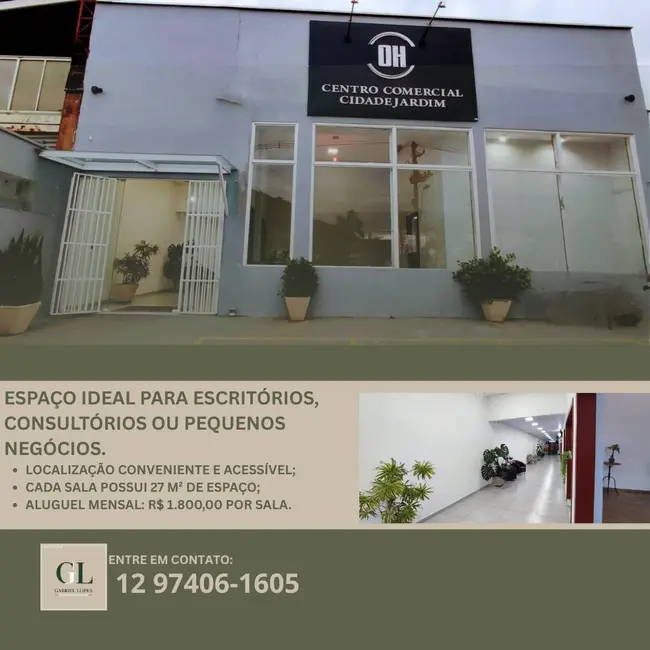 Foto 1 de Sala Comercial para alugar, 27m2 em Martim de Sá, Caraguatatuba - SP