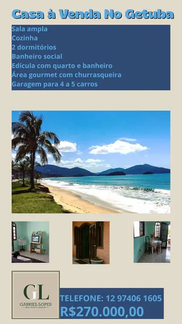 Foto 1 de Apartamento à venda em Balneário Copacabana, Caraguatatuba - SP