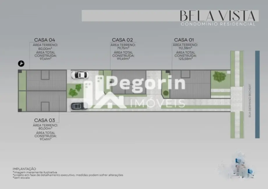 Foto 5 de Sobrado com 3 quartos à venda, 112m2 em Bairro Alto, Curitiba - PR