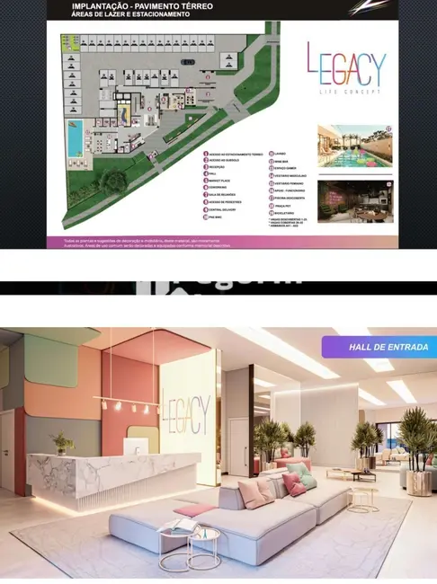 Foto 2 de Apartamento com 2 quartos à venda, 46m2 em Centro, Pinhais - PR