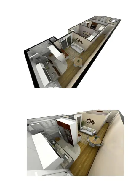 Apartamento com 3 quartos à venda, 76m2 em Emiliano Perneta, Pinhais - PR - imagem 5 Foto 5 de Apartamento com 3 quartos à venda, 76m2 em Emiliano Perneta, Pinhais - PR