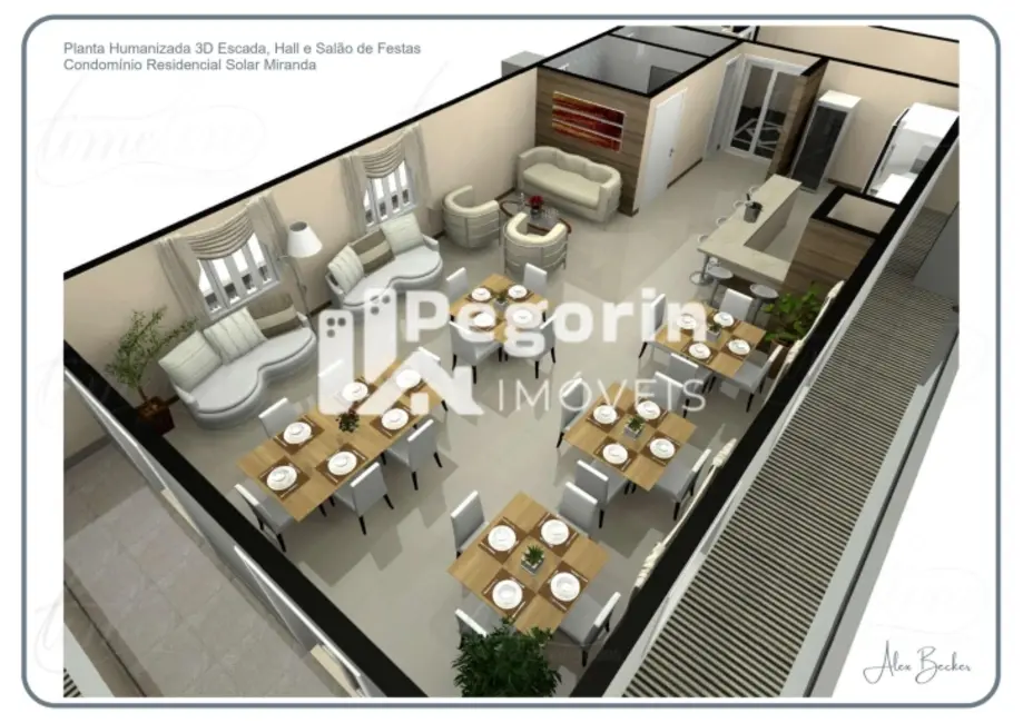 Apartamento com 3 quartos à venda, 91m2 em Emiliano Perneta, Pinhais - PR - imagem 7 Foto 7 de Apartamento com 3 quartos à venda, 91m2 em Emiliano Perneta, Pinhais - PR