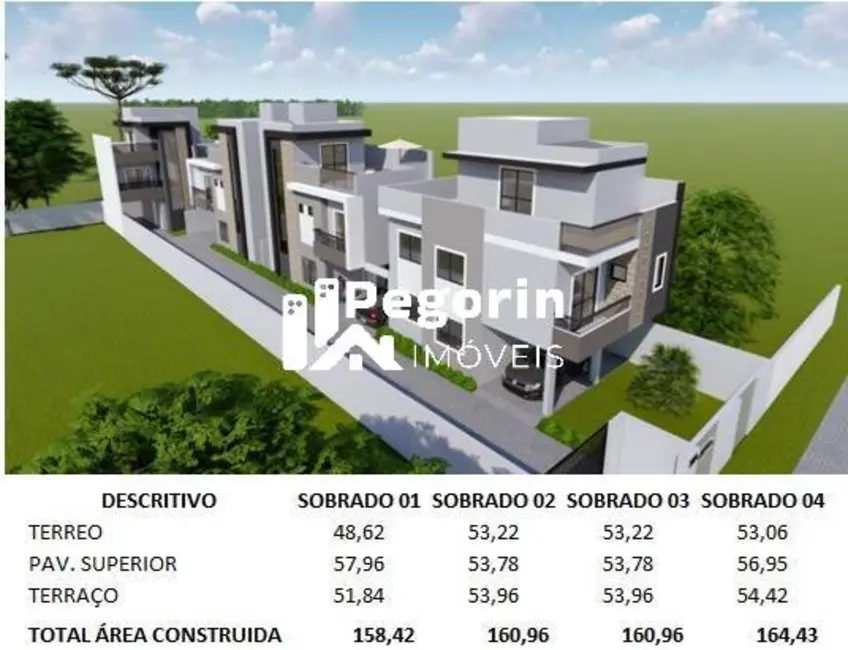 Foto 7 de Sobrado com 4 quartos à venda, 158m2 em Bairro Alto, Curitiba - PR
