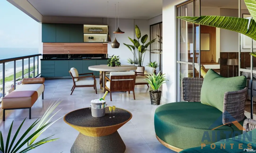 Foto 4 de Apartamento com 4 quartos à venda, 320m2 em Praia do Morro, Guarapari - ES