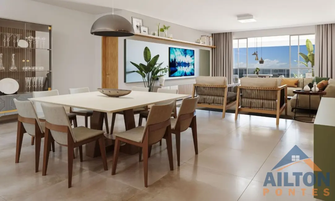 Foto 3 de Apartamento com 4 quartos à venda, 320m2 em Praia do Morro, Guarapari - ES