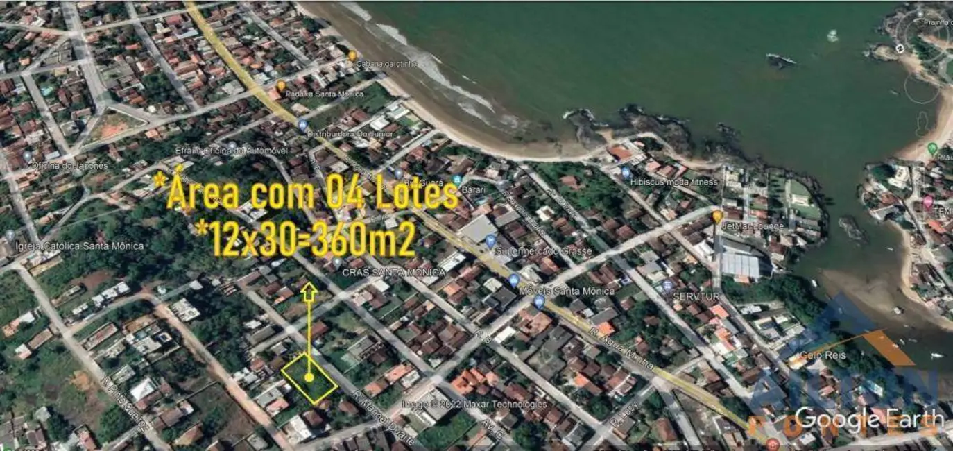 Foto 8 de Terreno / Lote à venda, 360m2 em Guarapari - ES