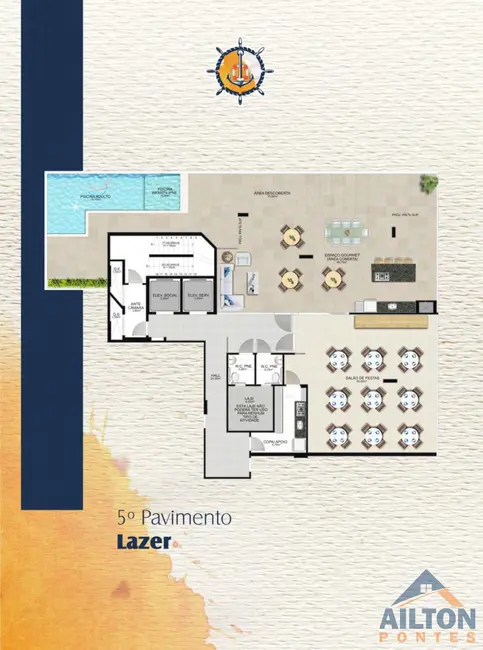 Apartamento com 3 quartos à venda, 93m2 em Praia do Morro, Guarapari - ES - imagem 8 Foto 8 de Apartamento com 3 quartos à venda, 93m2 em Praia do Morro, Guarapari - ES