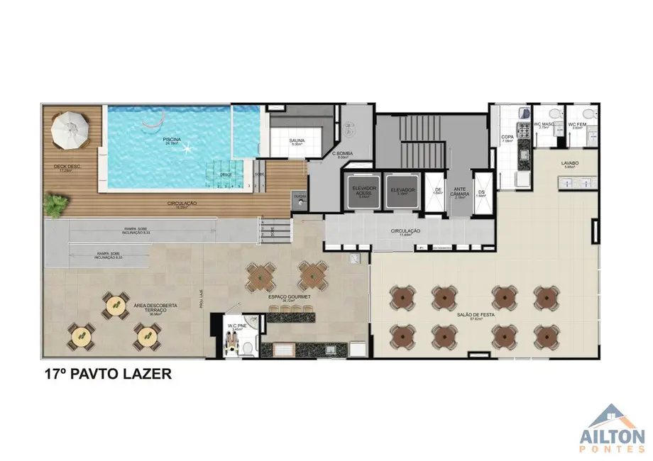 Apartamento com 3 quartos à venda, 105m2 em Praia do Morro, Guarapari - ES - imagem 9 Foto 9 de Apartamento com 3 quartos à venda, 105m2 em Praia do Morro, Guarapari - ES