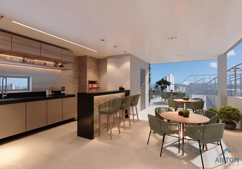 Apartamento com 3 quartos à venda, 105m2 em Praia do Morro, Guarapari - ES - imagem 7 Foto 7 de Apartamento com 3 quartos à venda, 105m2 em Praia do Morro, Guarapari - ES