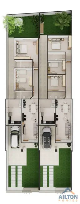 Foto 4 de Casa com 3 quartos à venda, 107m2 em Santa Mônica, Guarapari - ES