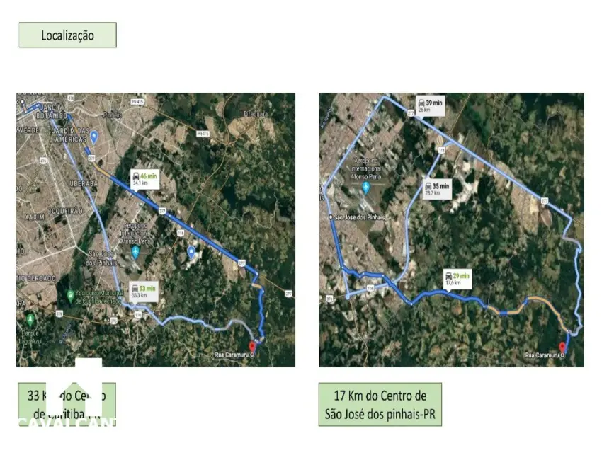 Chácara com 3 quartos à venda e para alugar, 166000m2 em Sao Jose Dos Pinhais - PR - imagem 3 Foto 3 de Chácara com 3 quartos à venda e para alugar, 166000m2 em Sao Jose Dos Pinhais - PR