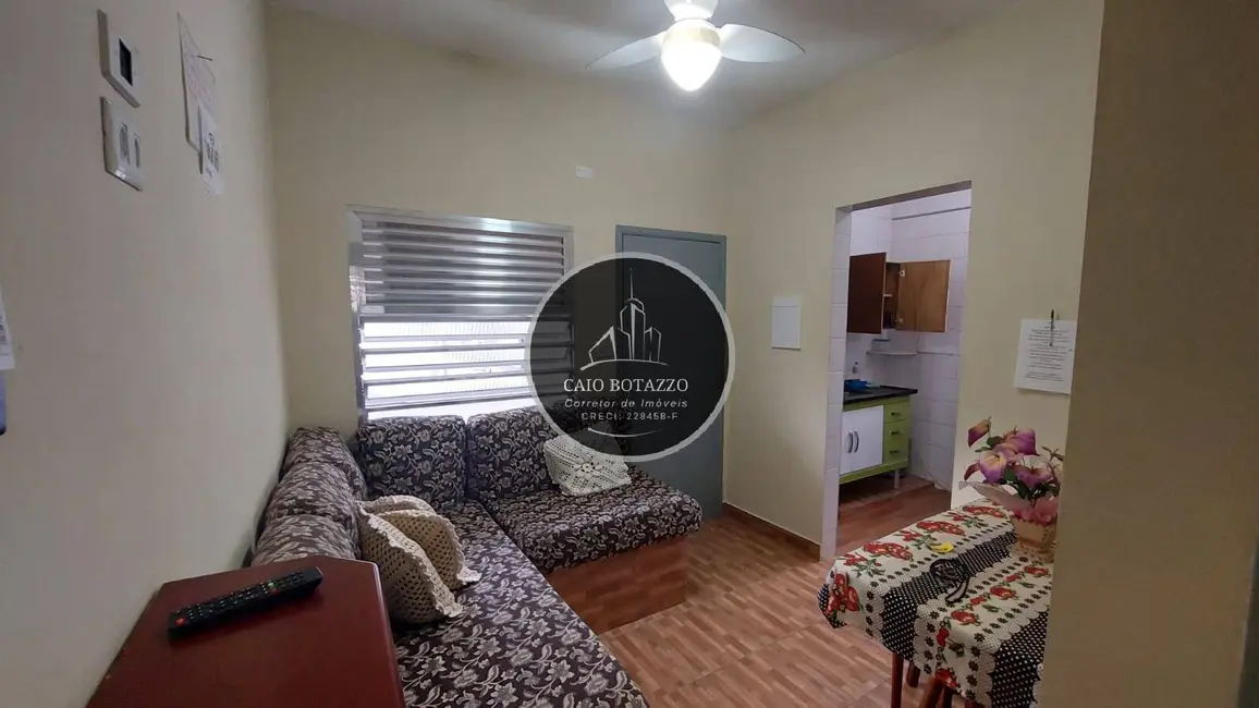 Foto 2 de Apartamento com 1 quarto à venda em Centro, Mongagua - SP