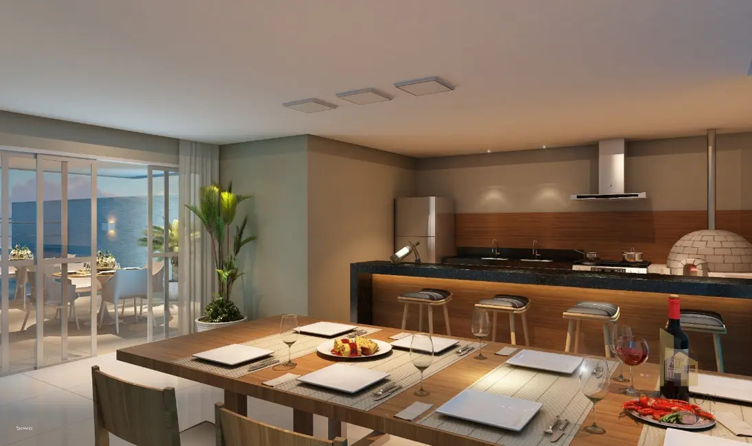 Foto 2 de Apartamento com 3 quartos à venda, 90m2 em Praia do Morro, Guarapari - ES