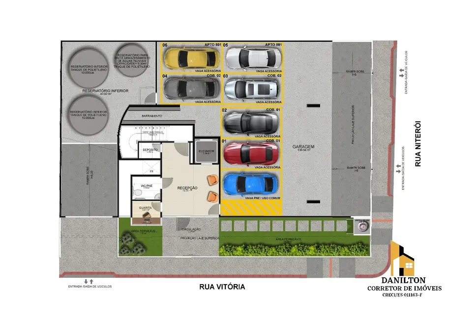 Apartamento com 3 quartos à venda, 140m2 em Praia do Morro, Guarapari - ES - imagem 7 Foto 7 de Apartamento com 3 quartos à venda, 140m2 em Praia do Morro, Guarapari - ES