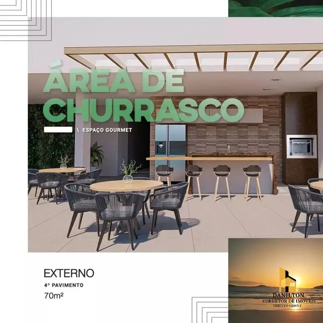 Foto 7 de Apartamento com 3 quartos à venda, 102m2 em Praia do Morro, Guarapari - ES