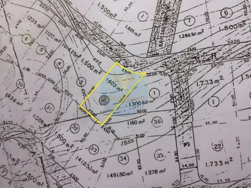 Foto 3 de Terreno / Lote à venda, 1403m2 em Granja Viana, Cotia - SP