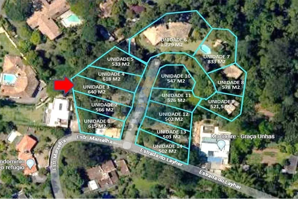 Foto 3 de Terreno / Lote à venda, 640m2 em Granja Viana, Cotia - SP