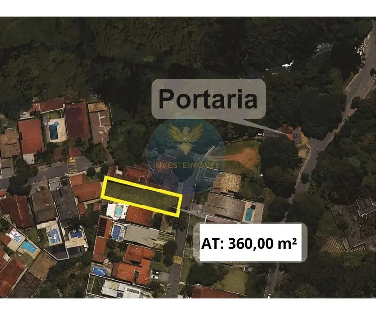 Foto 1 de Terreno / Lote à venda, 360m2 em Granja Viana, Cotia - SP