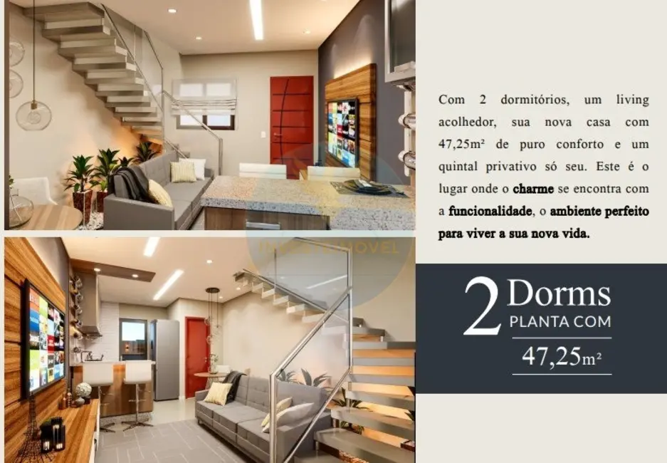 Foto 1 de Casa de Condomínio com 2 quartos à venda, 47m2 em Chácara Ondas Verdes, Cotia - SP