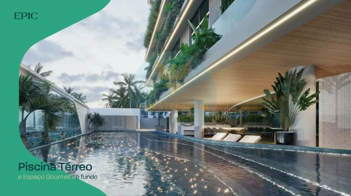 Foto 7 de Loft / Flat com 1 quarto à venda, 26m2 em Cabo Branco, Joao Pessoa - PB