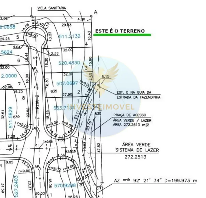 Foto 3 de Terreno / Lote à venda, 511m2 em Granja Viana, Carapicuiba - SP