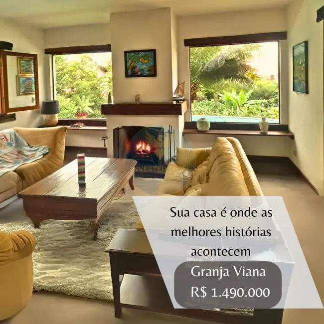 Casa de Condomínio com 5 quartos à venda, 368m2 em Granja Viana, Carapicuiba - SP - imagem 1 Foto 1 de Casa de Condomínio com 5 quartos à venda, 368m2 em Granja Viana, Carapicuiba - SP