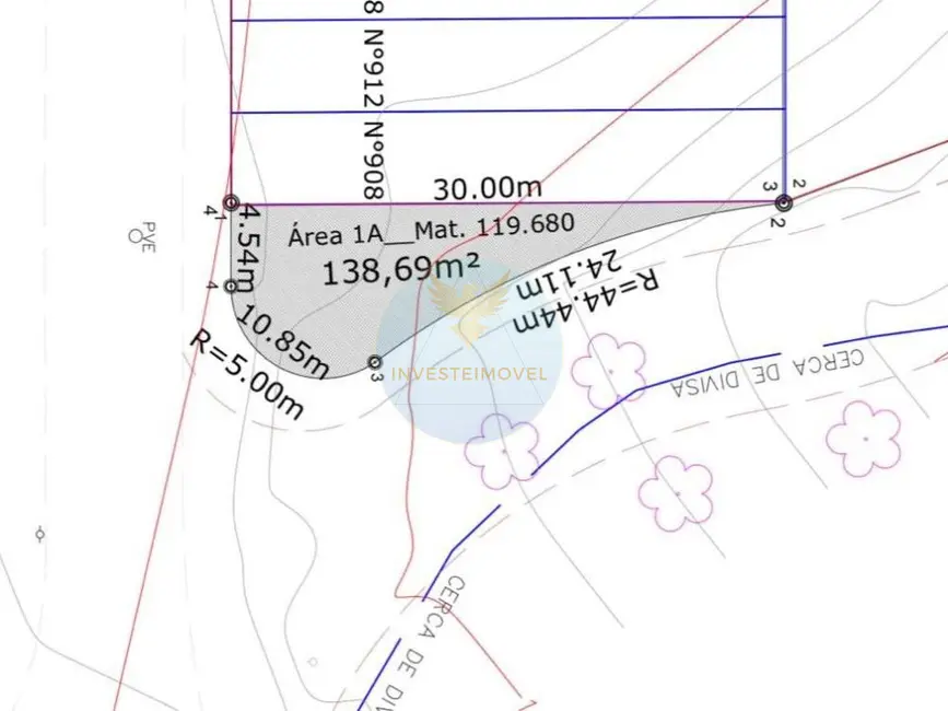 Foto 3 de Terreno / Lote à venda, 139m2 em Chácara Ondas Verdes, Cotia - SP