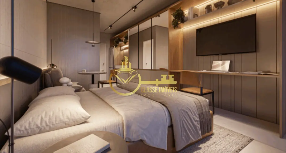 Apartamento com 1 quarto à venda, 24m2 em São João, Itajai - SC - imagem 3 Foto 3 de Apartamento com 1 quarto à venda, 24m2 em São João, Itajai - SC