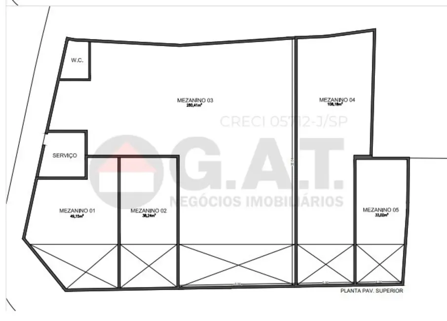 Sala Comercial para alugar, 600m2 em Centro, Sorocaba - SP - imagem 1 Foto 1 de Sala Comercial para alugar, 600m2 em Centro, Sorocaba - SP