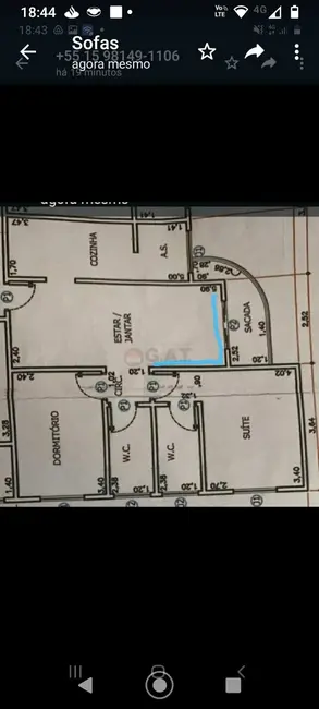 Foto 2 de Apartamento com 2 quartos à venda e para alugar, 57m2 em Vila Barão, Sorocaba - SP