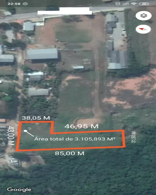 Foto 2 de Terreno / Lote à venda, 3105m2 em Éden, Sorocaba - SP