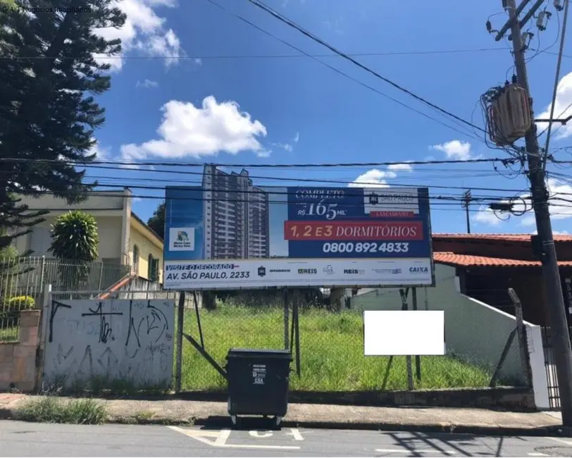 Foto 1 de Terreno / Lote para alugar, 433m2 em Jardim Santa Rosália, Sorocaba - SP