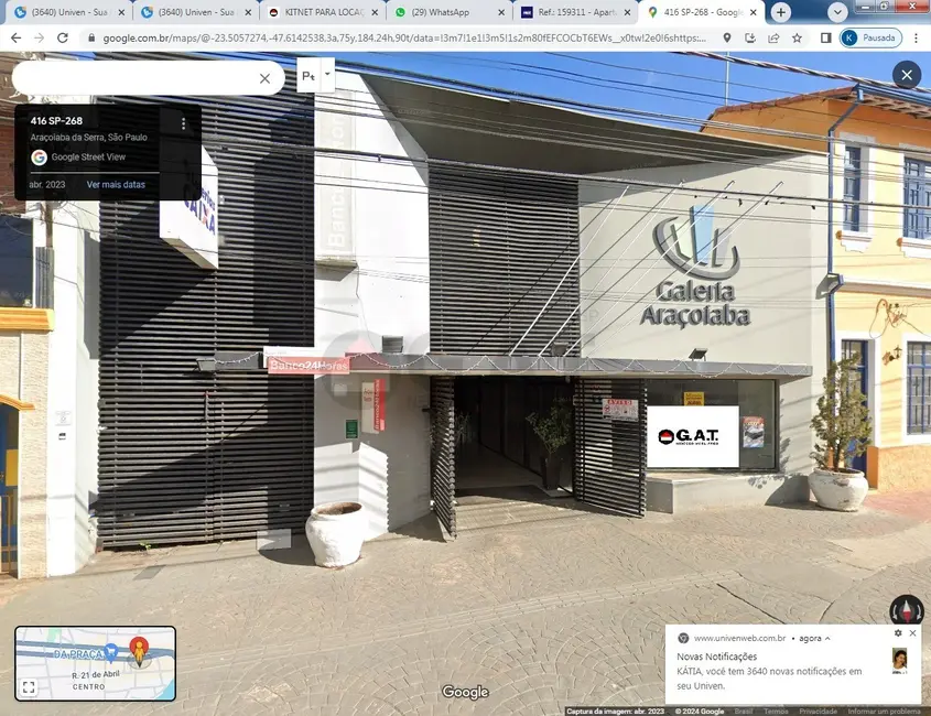 Foto 1 de Sala Comercial para alugar, 20m2 em Centro, Aracoiaba Da Serra - SP