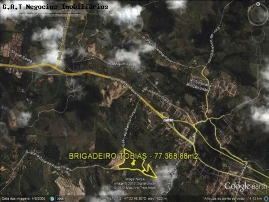 Foto 1 de Terreno / Lote à venda, 77369m2 em Brigadeiro Tobias, Sorocaba - SP