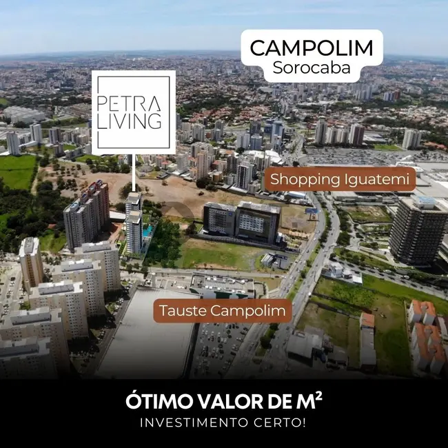 Foto 2 de Apartamento com 3 quartos à venda, 91m2 em Parque Campolim, Sorocaba - SP