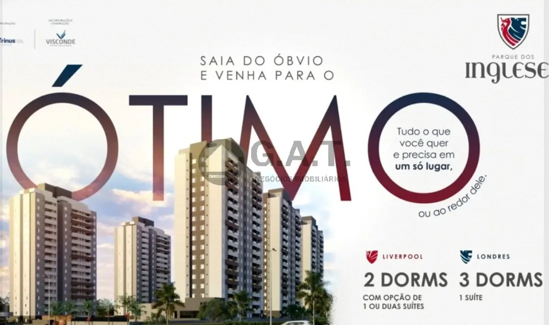 Foto 1 de Apartamento com 3 quartos à venda, 70m2 em Vila Espírito Santo, Sorocaba - SP