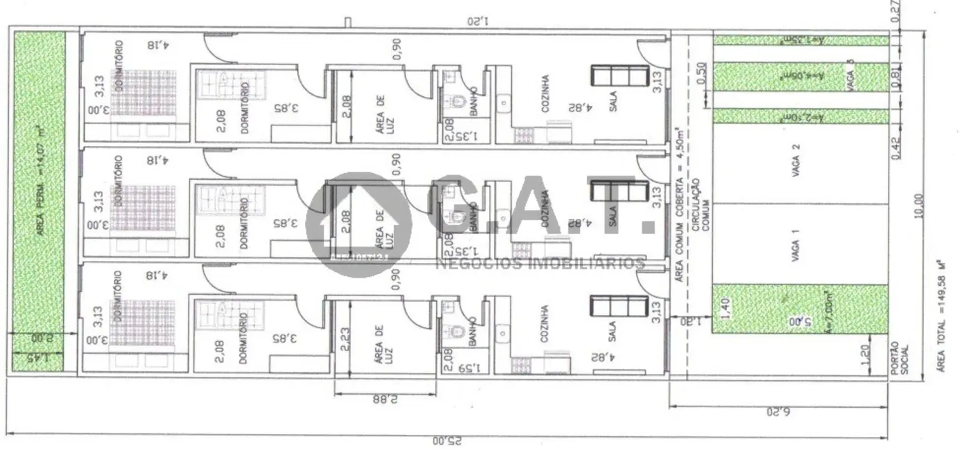 Foto 3 de Casa com 2 quartos à venda, 60m2 em Parque São Bento, Sorocaba - SP