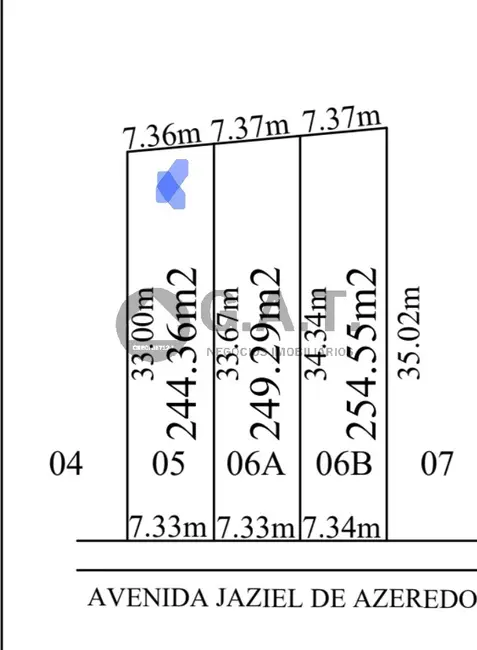 Foto 7 de Terreno / Lote à venda, 369m2 em Votorantim - SP
