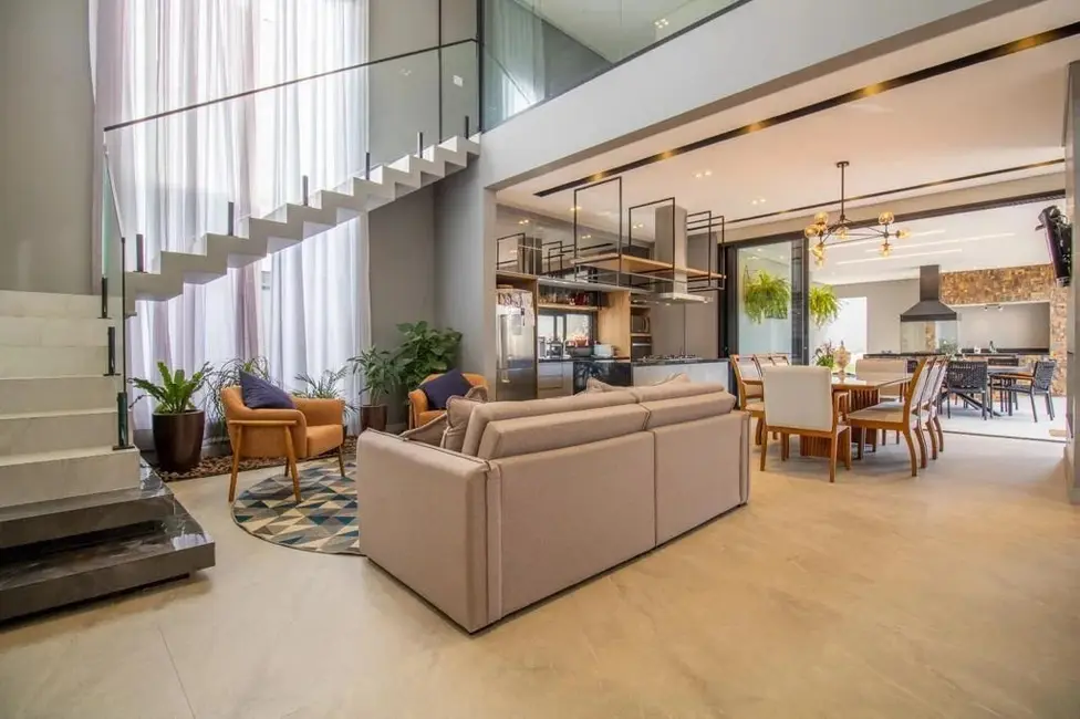 Foto 9 de Casa de Condomínio com 4 quartos à venda, 315m2 em Alphaville Nova Esplanada, Votorantim - SP