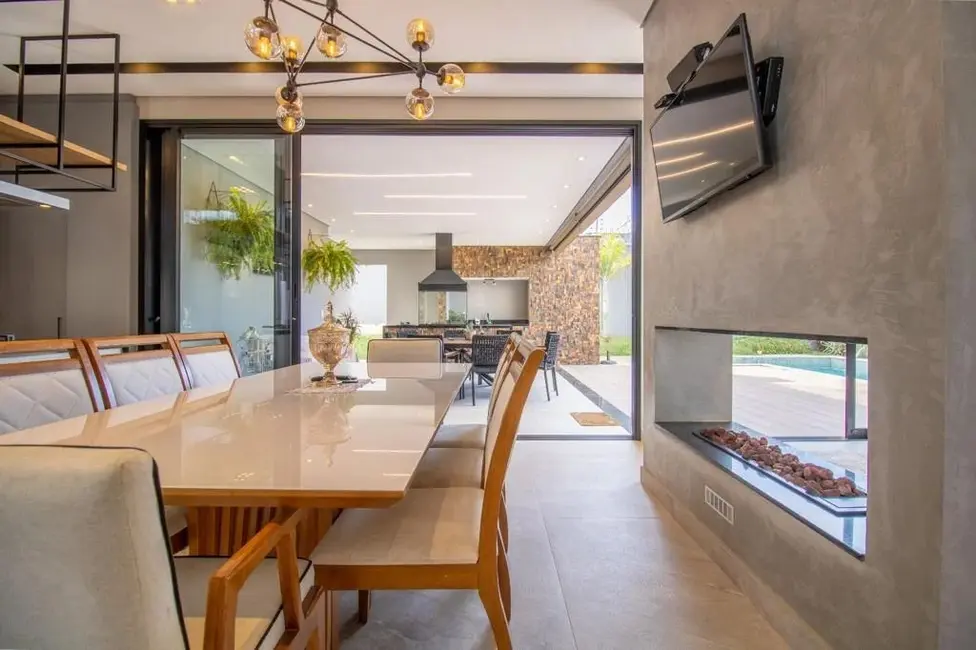 Foto 8 de Casa de Condomínio com 4 quartos à venda, 315m2 em Alphaville Nova Esplanada, Votorantim - SP