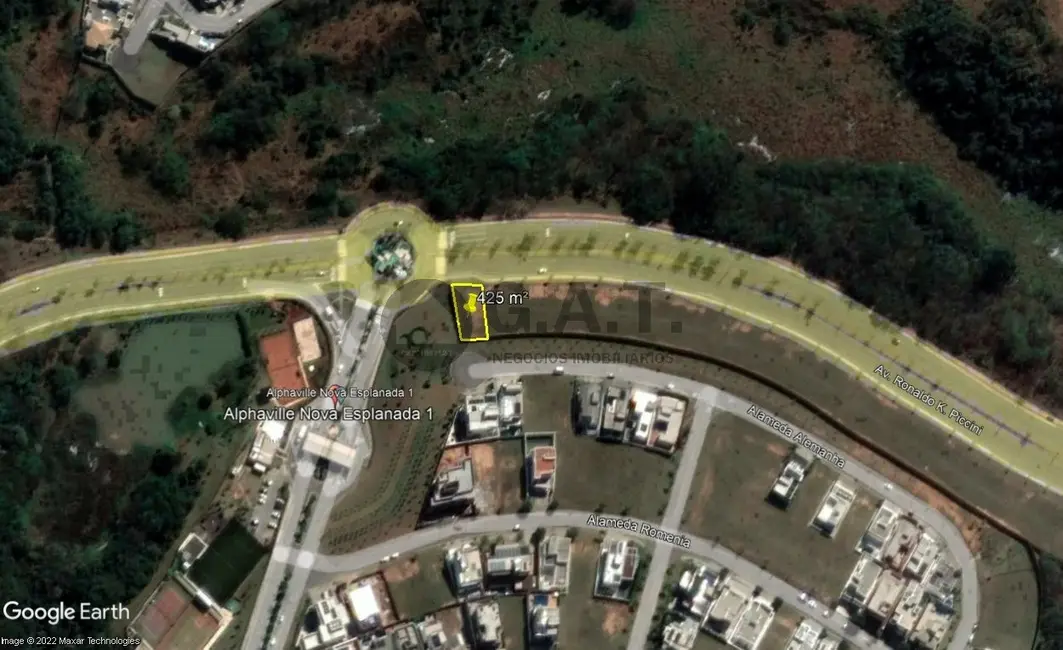 Foto 4 de Terreno / Lote para alugar, 425m2 em Alphaville Nova Esplanada, Votorantim - SP