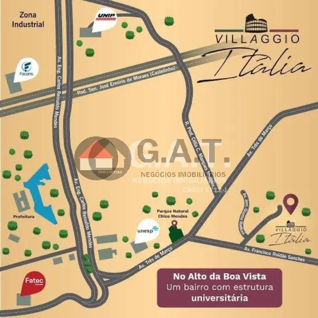 Foto 6 de Terreno / Lote à venda, 255m2 em Alto da Boa Vista, Sorocaba - SP