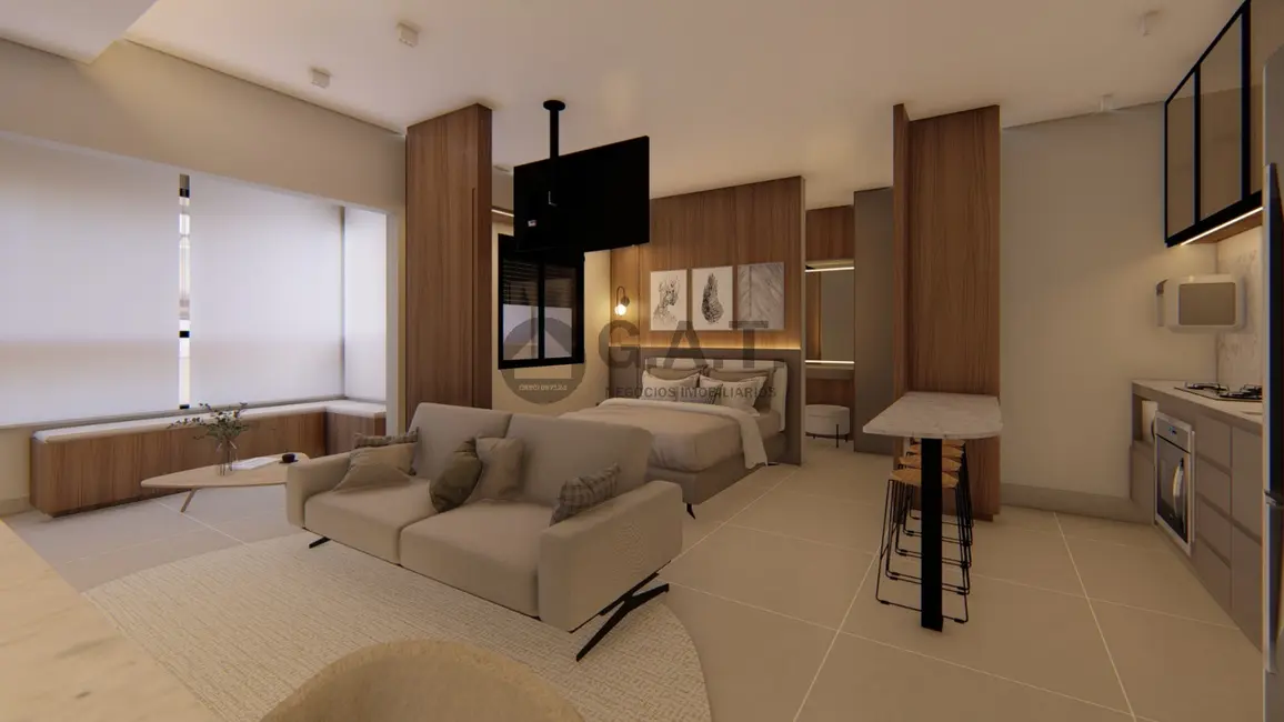 Apartamento com 1 quarto à venda, 47m2 em Parque Campolim, Sorocaba - SP - imagem 8 Foto 8 de Apartamento com 1 quarto à venda, 47m2 em Parque Campolim, Sorocaba - SP