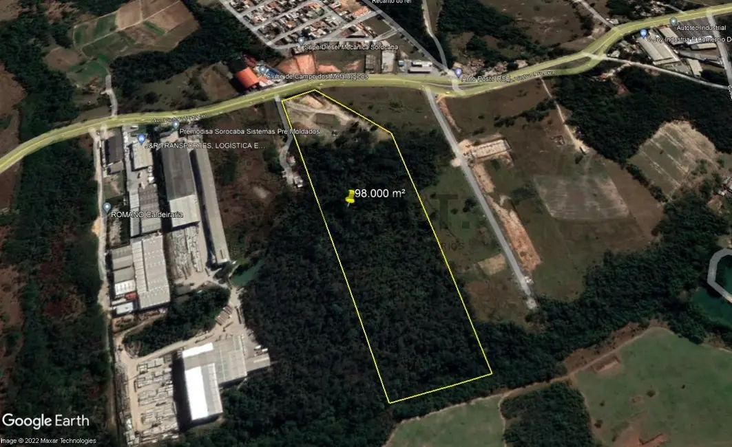 Foto 7 de Terreno / Lote à venda, 98000m2 em Zona Industrial, Sorocaba - SP