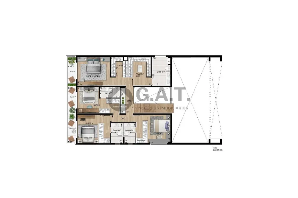 Foto 6 de Casa de Condomínio com 5 quartos à venda, 455m2 em Alphaville Nova Esplanada, Votorantim - SP