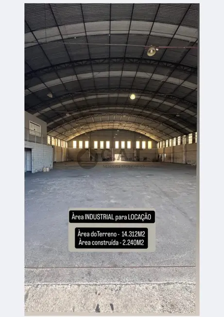 Foto 2 de Armazém / Galpão para alugar, 2240m2 em Aparecidinha, Sorocaba - SP