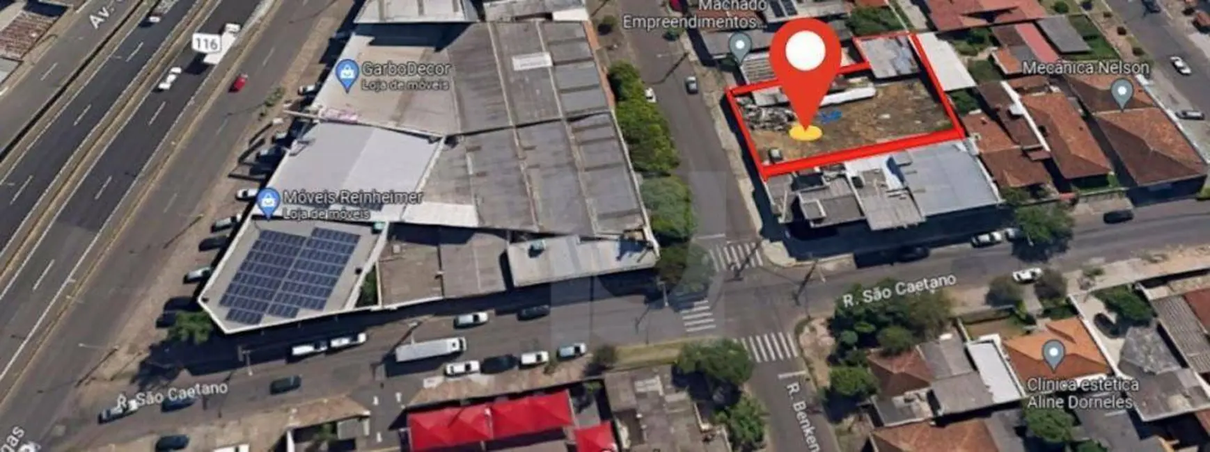 Foto 2 de Terreno / Lote para alugar, 475m2 em Centro, Sao Leopoldo - RS